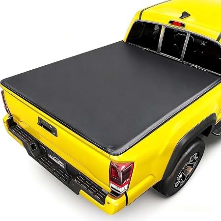 Autobull soft quad-fold tonneau cover on a Ford F-150
