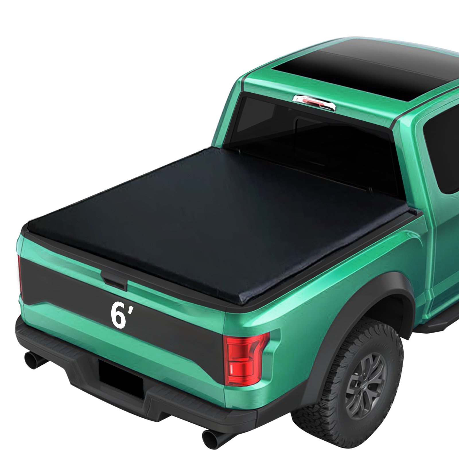 Autobull soft tri-fold tonneau cover on a Ford Ranger